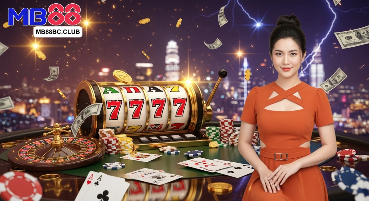 Trải nghiệm MB88 với giao diện hiện đại, tối ưu cho Nổ Hủ và Tài Xỉu